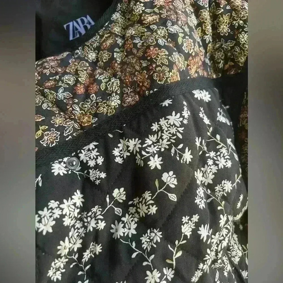 Zara Jackets & Coats | Zara | Quilted Spring Jacket|
Color: Black/Brown 11/12Y - Picture 5 of 7